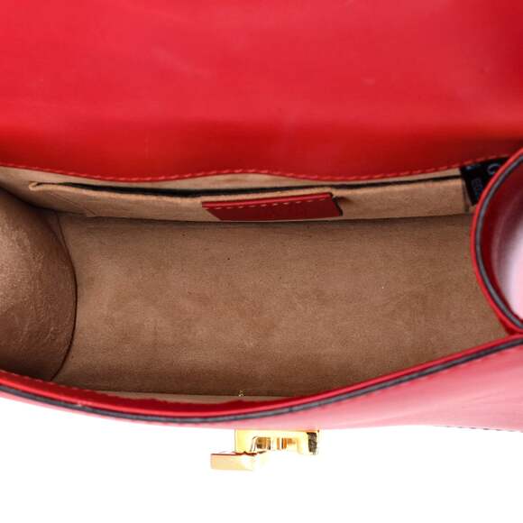 Gucci Sylvie Chain Shoulder Bag Leather #169102G65B - Picture 6 of 7